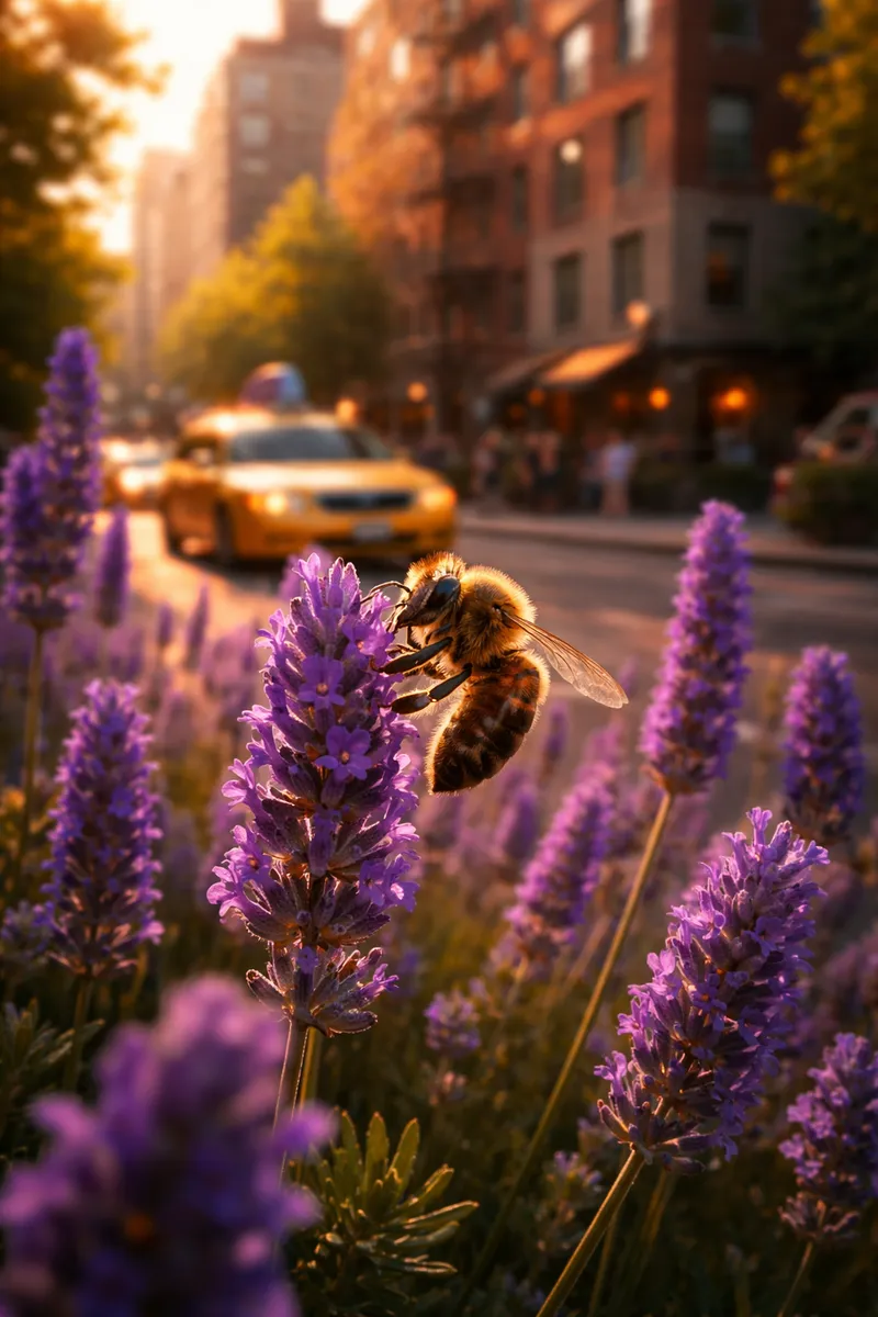 Bee water station with corks and stones